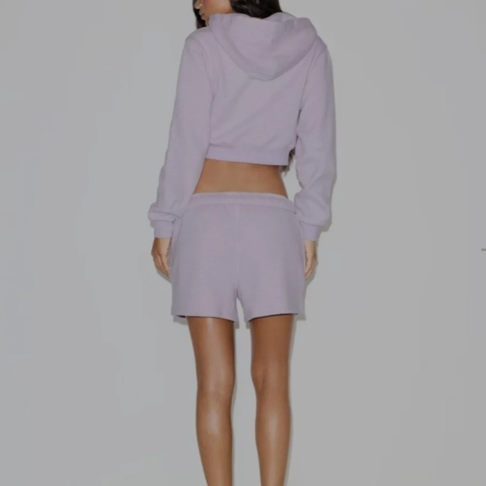 SKIMS French Terry Classic Shorts in Bluebell Sz S - Picture 3 of 4